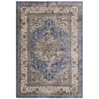 Heritage Sovereign Medallion Rug - Black