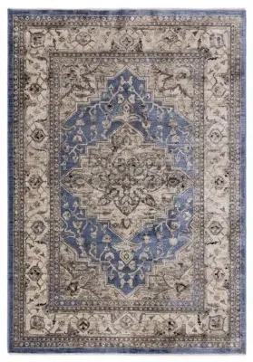 Heritage Sovereign Medallion Rug - Black