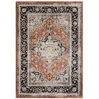 Heritage Sovereign Medallion Rug - Terracotta