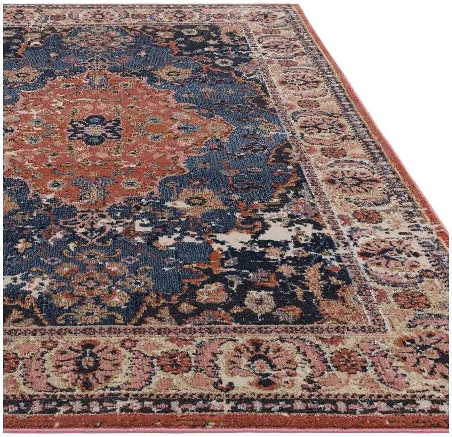 Heritage Zola Heris Rug - Blue
