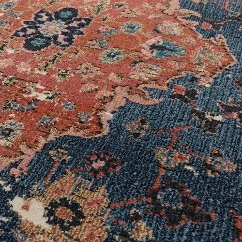 Heritage Zola Heris Rug - Blue