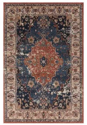 Heritage Zola Heris Rug - Blue