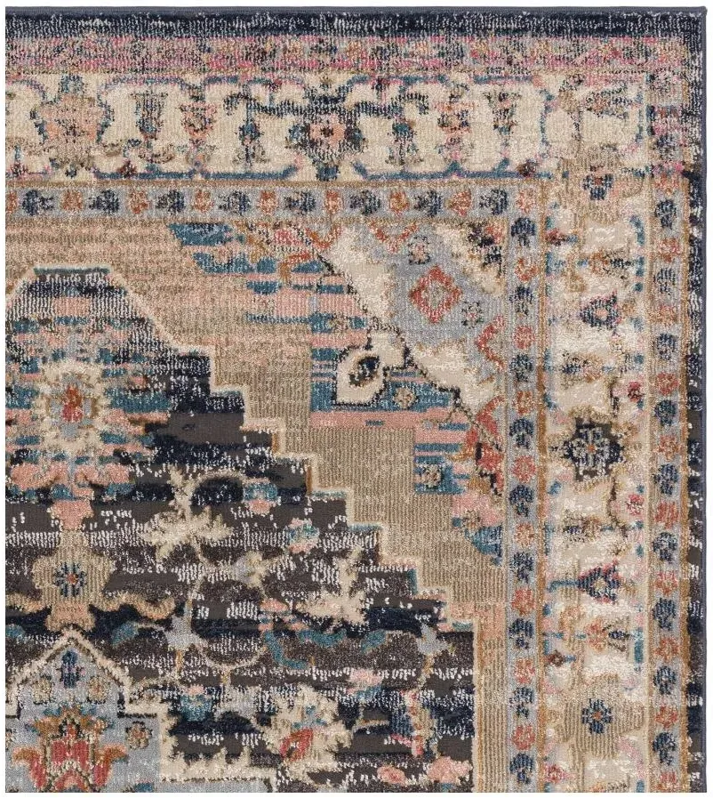 Heritage Zola Razan Rug - Grey