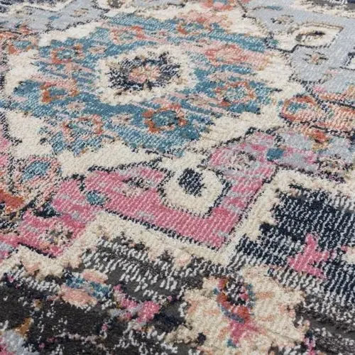 Heritage Zola Razan Rug - Grey