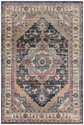Heritage Zola Razan Rug - Grey