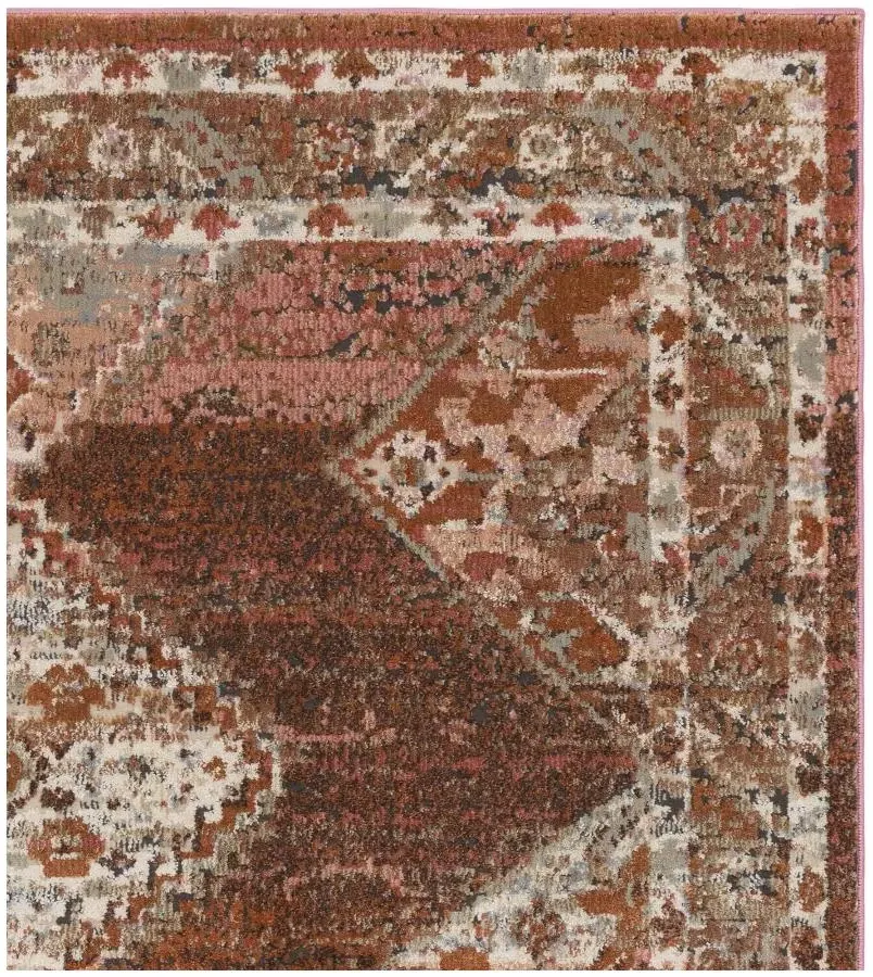 Heritage Zola Tark Rug - Orange