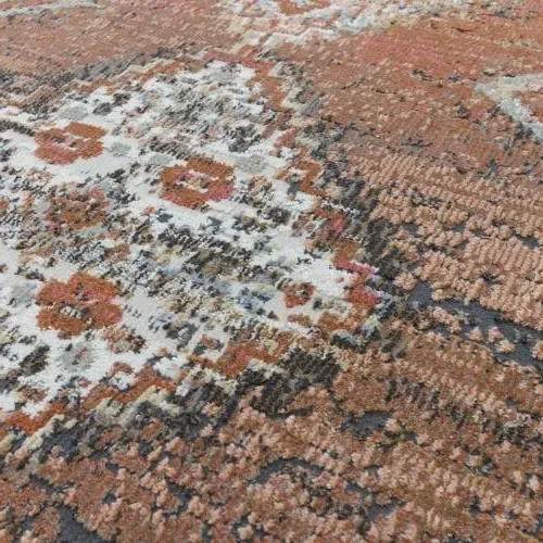 Heritage Zola Tark Rug - Orange