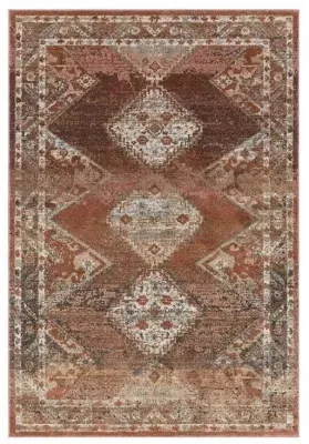 Heritage Zola Tark Rug - Orange