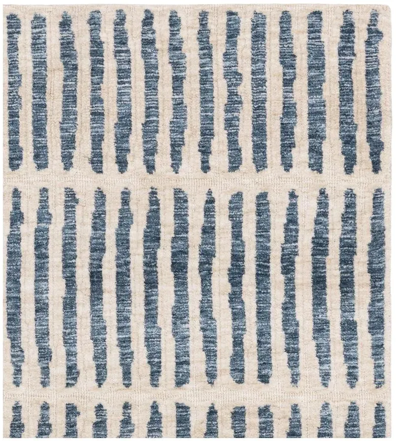 Mason Grid Rug - Blue