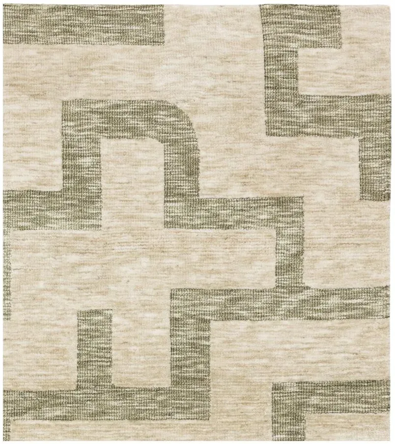 Mason Maze Rug - Green