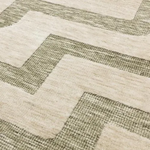 Mason Maze Rug - Green