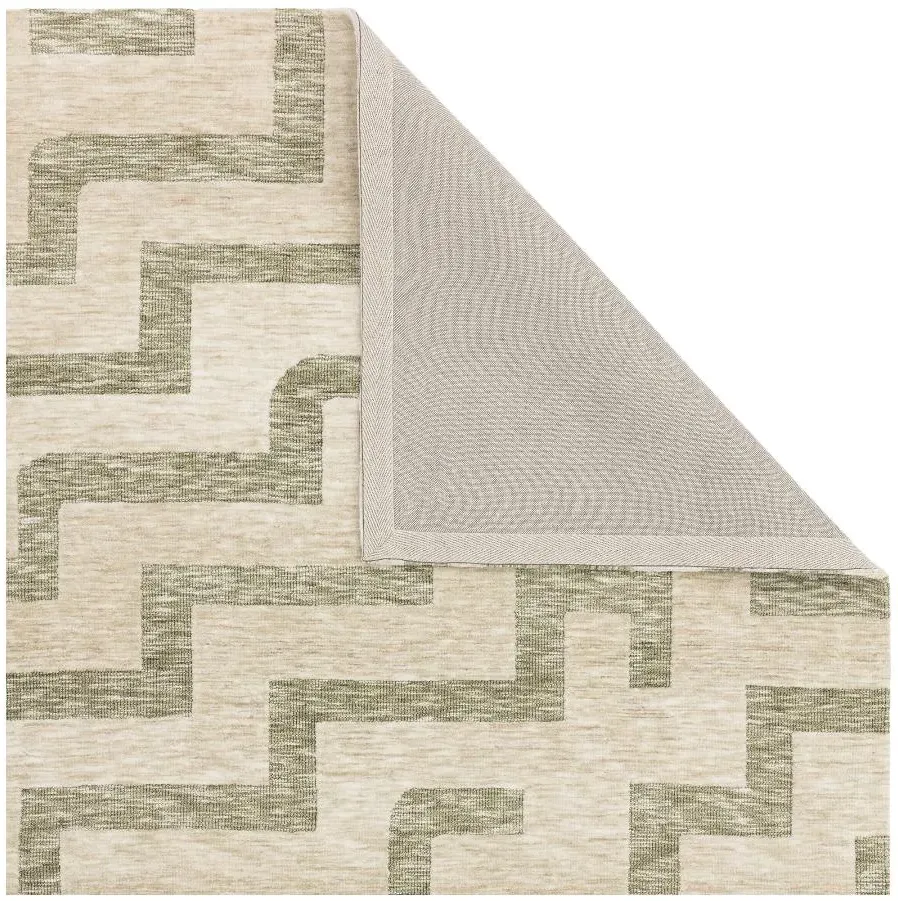 Mason Maze Rug - Green
