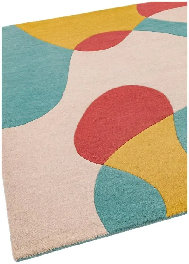 Matrix Arc 53 Bright Multi Colour Rug