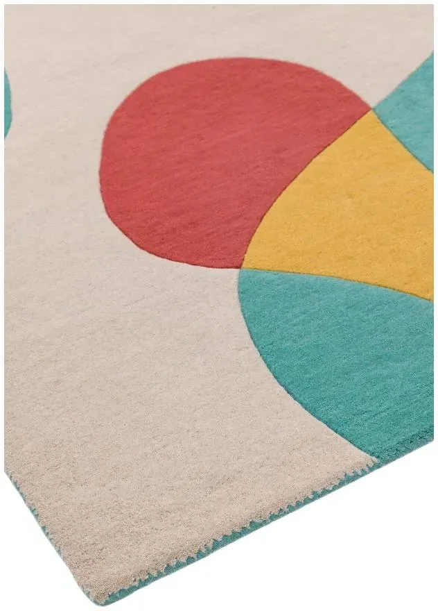 Matrix Arc 53 Bright Multi Colour Rug