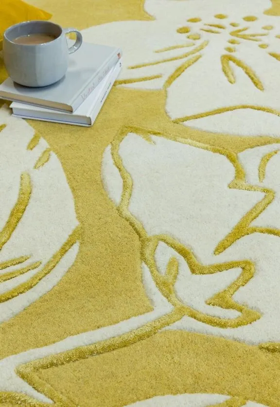 Matrix Devore 15 Rug - Yellow