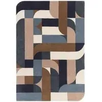 Matrix Klotski 89 Rug - Teal