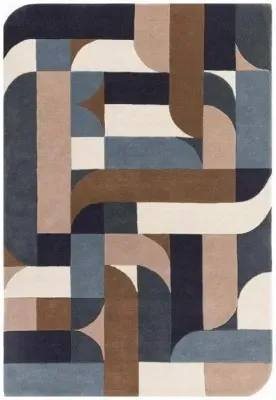 Matrix Klotski 89 Rug - Teal