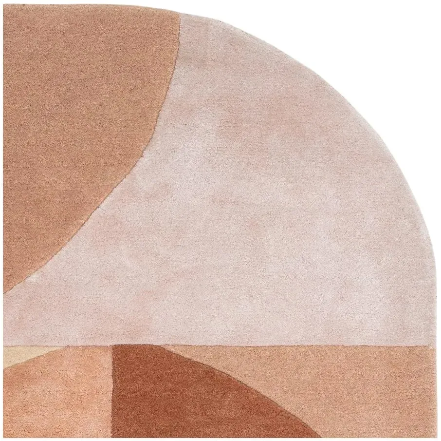 Matrix Oval Rug - Pink