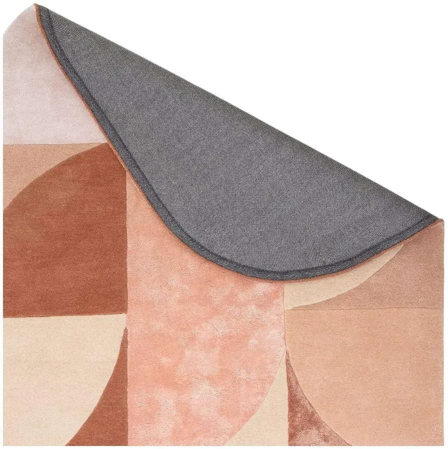 Matrix Oval Rug - Pink