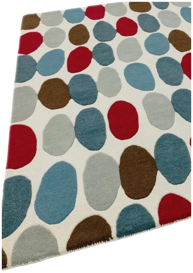 Matrix Sofia 33 Rug - Red, Teal