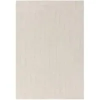 Maze Plain Rug - Cream