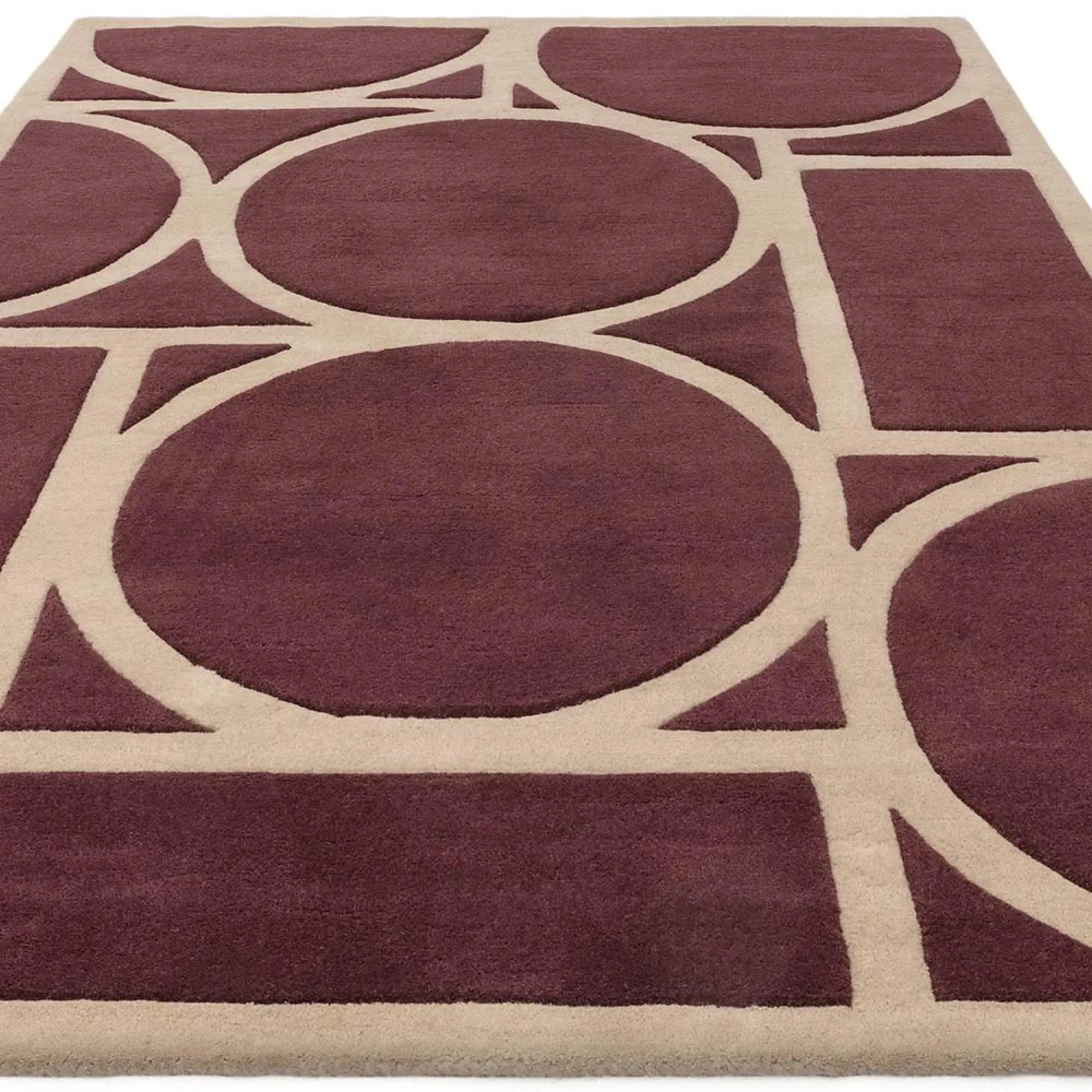 Metro Rug - Plum
