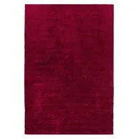 Milo Plain Rug - Berry