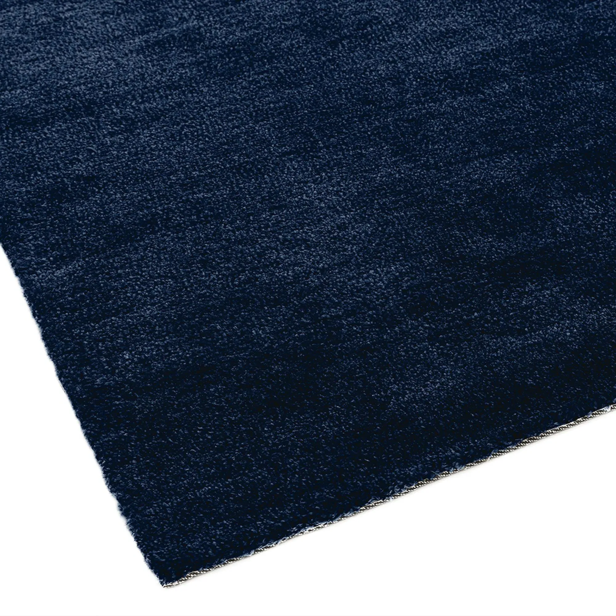 Milo Plain Rug - Navy