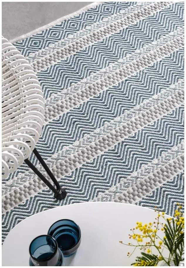 Natural Weaves Boardwalk Rug - Blue