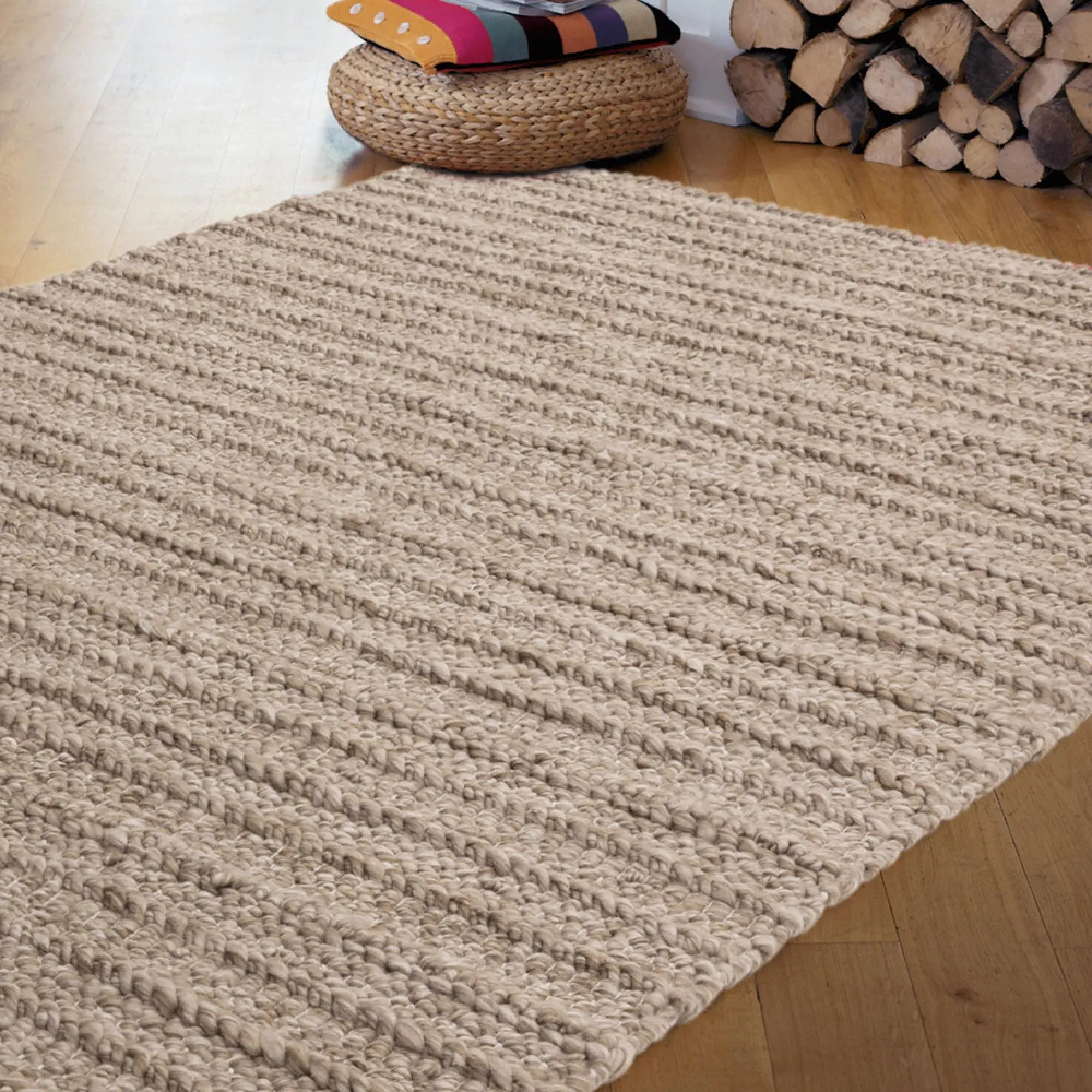 Natural Weaves Grayson Rug - Taupe