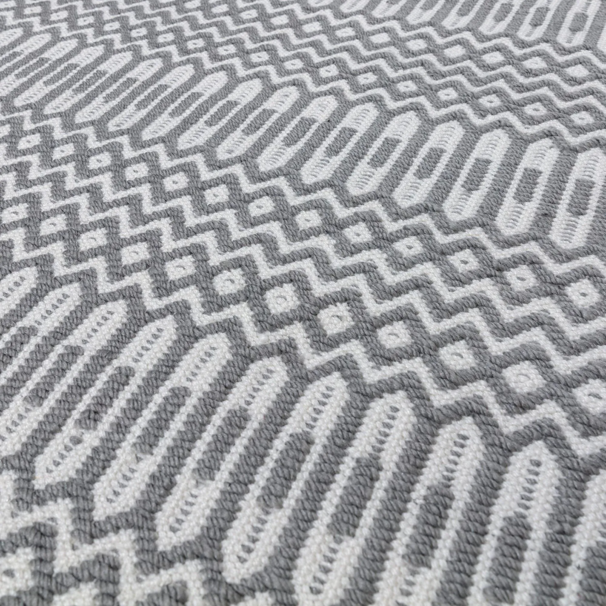 Natural Weaves Halsey Rug - Grey