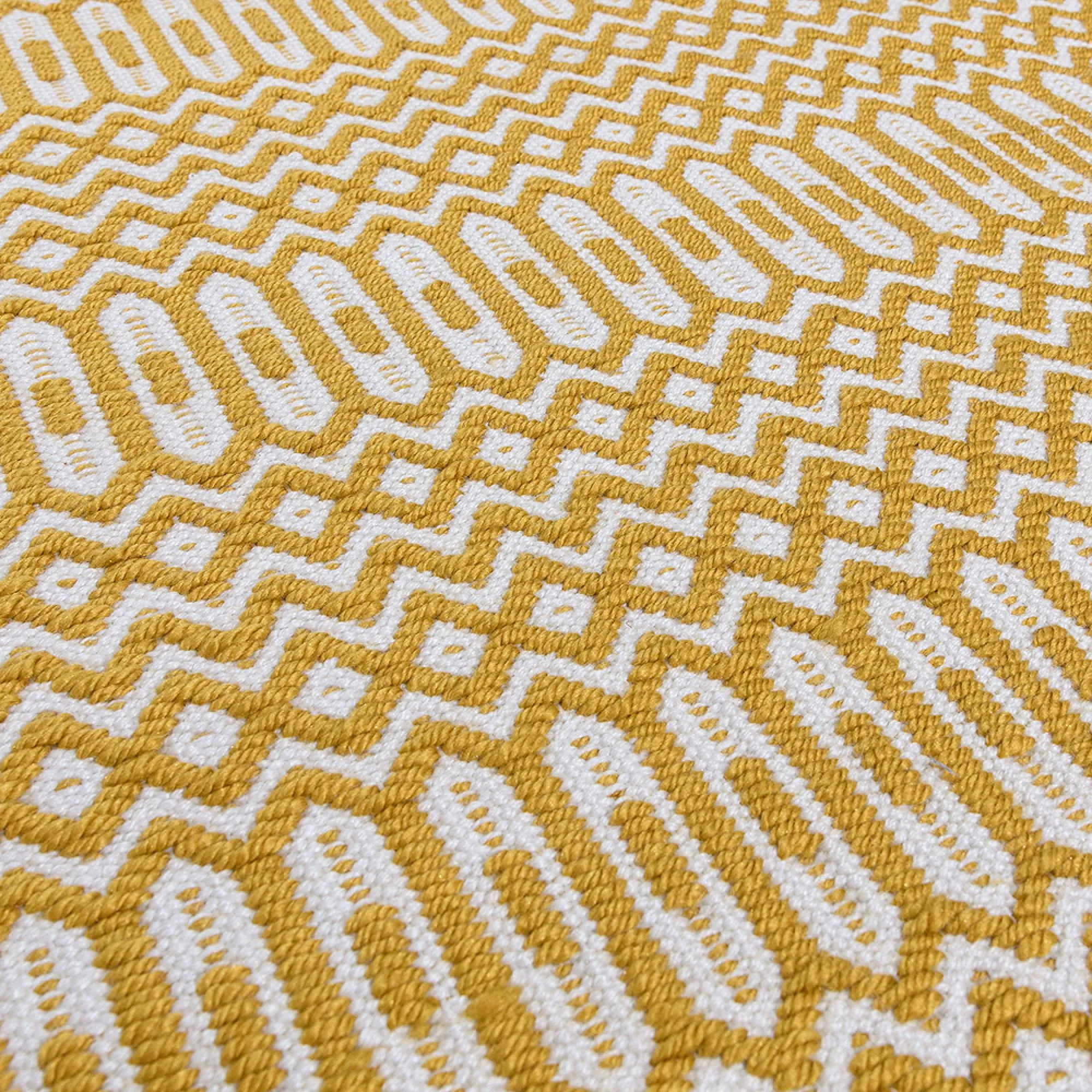 Natural Weaves Halsey Rug - Mustard