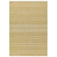 Natural Weaves Halsey Rug - Mustard