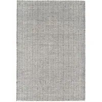 Natural Weaves Ives Rug - Black and White