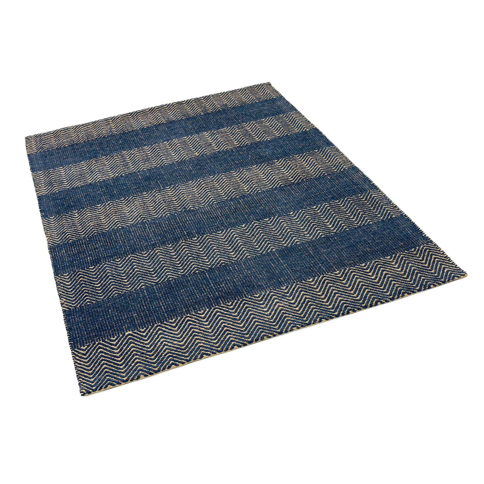 Natural Weaves Ives Rug - Navy Blue