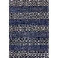 Natural Weaves Ives Rug - Navy Blue