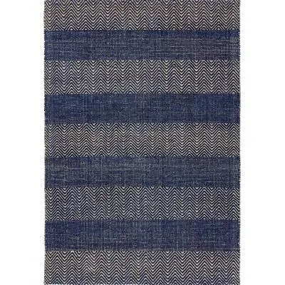 Natural Weaves Ives Rug - Navy Blue