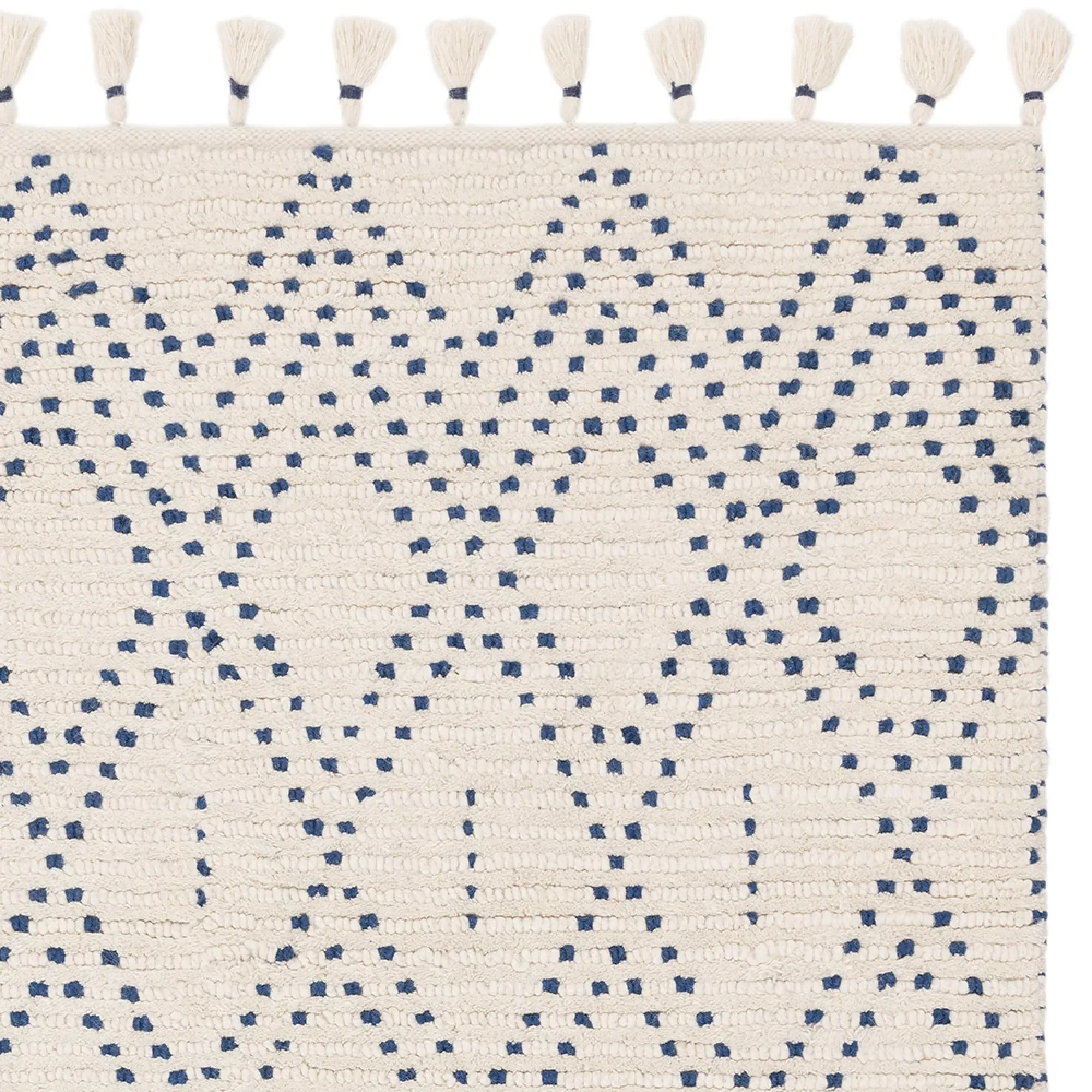 Natural Weaves Nepal Diamond Rug - Cream