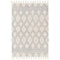 Natural Weaves Nepal Diamond Rug - Cream