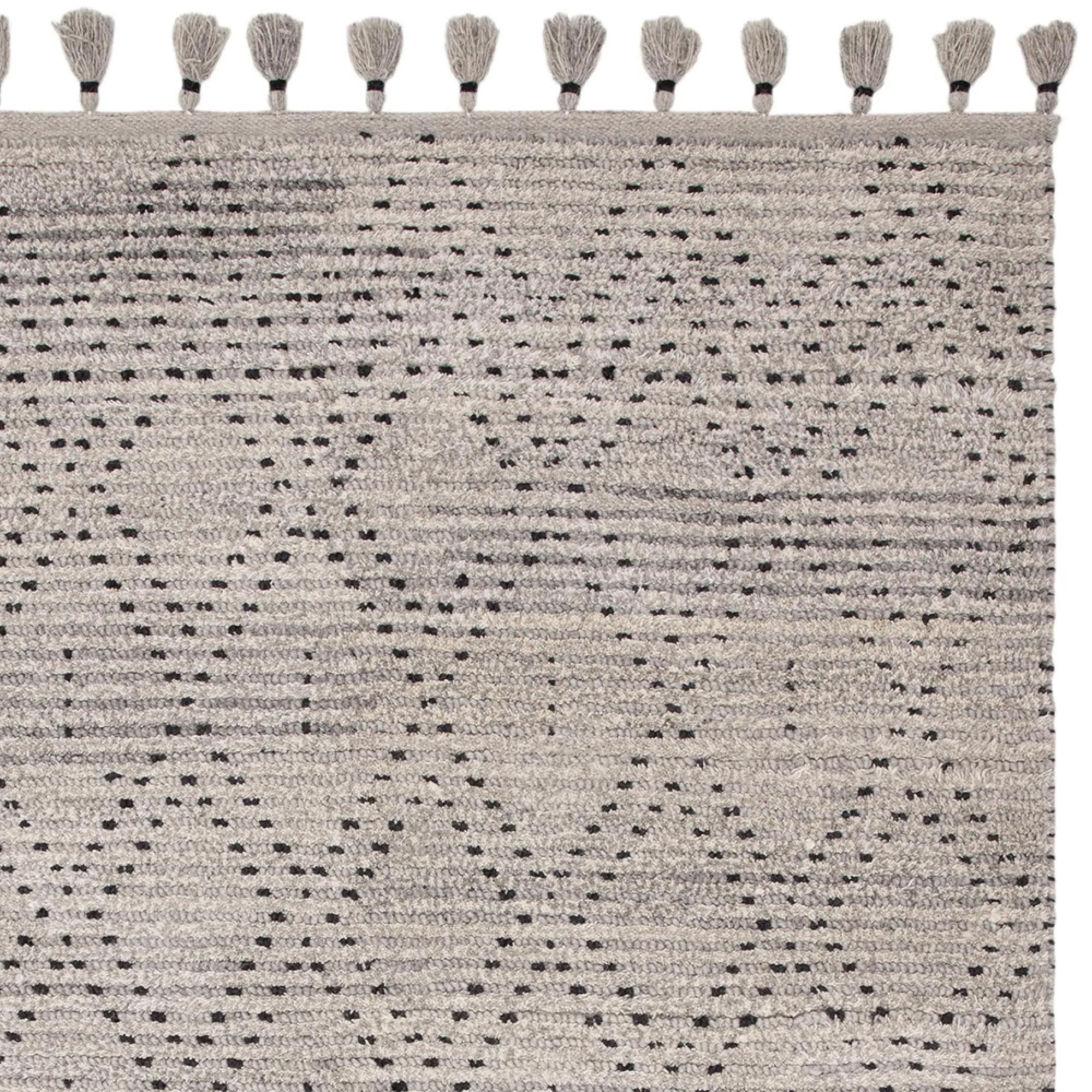 Natural Weaves Nepal Diamond Rug - Grey