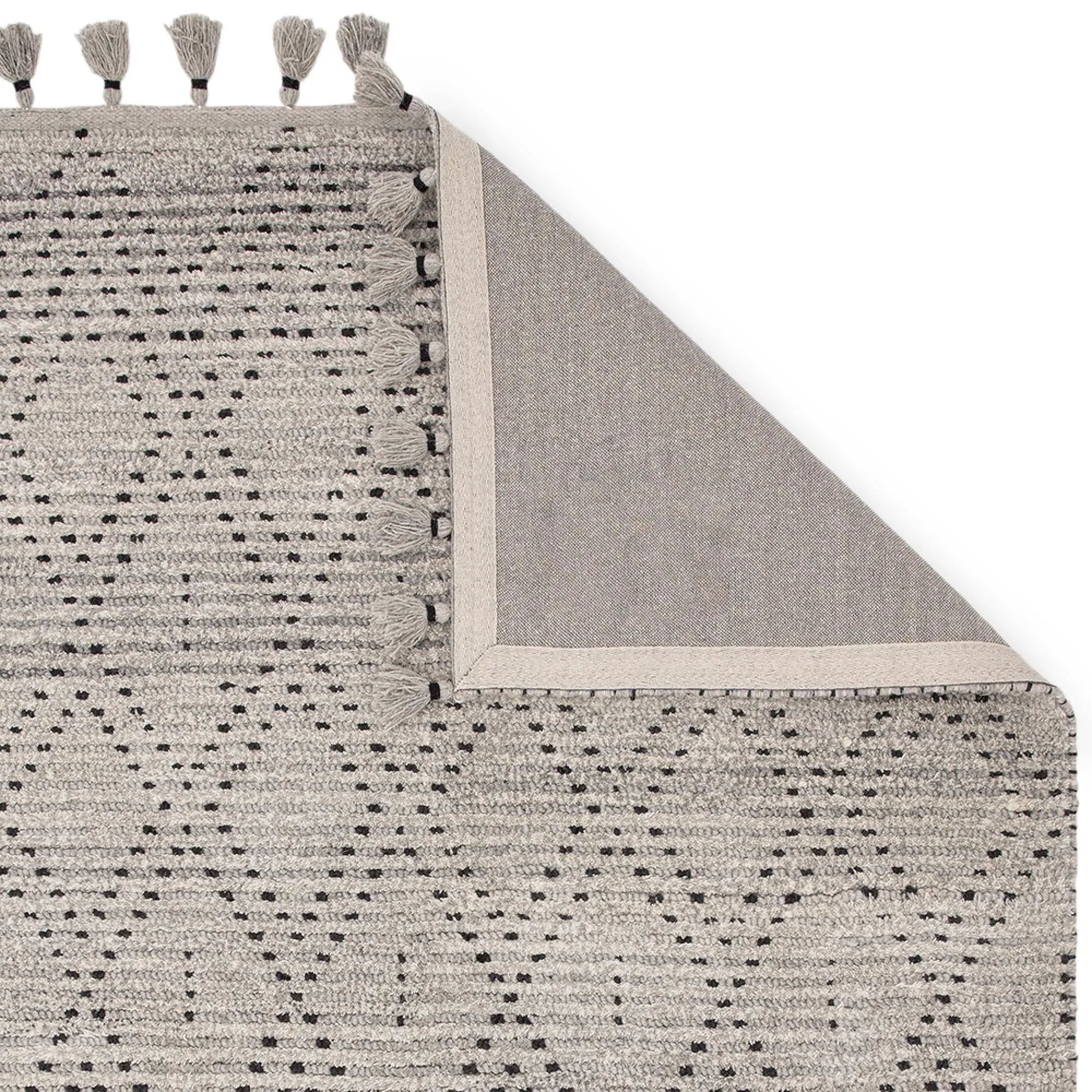 Natural Weaves Nepal Diamond Rug - Grey