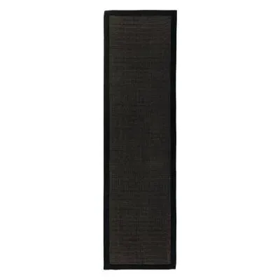 Natural Weaves Sisal Runner - Black image