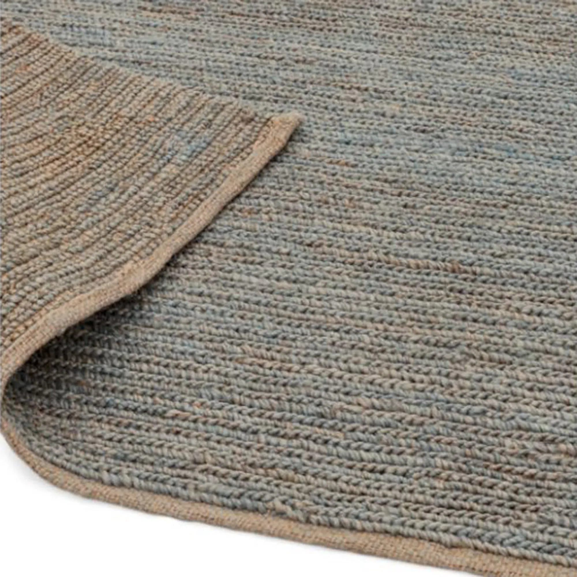Natural Weaves Soumak Rug - Silver