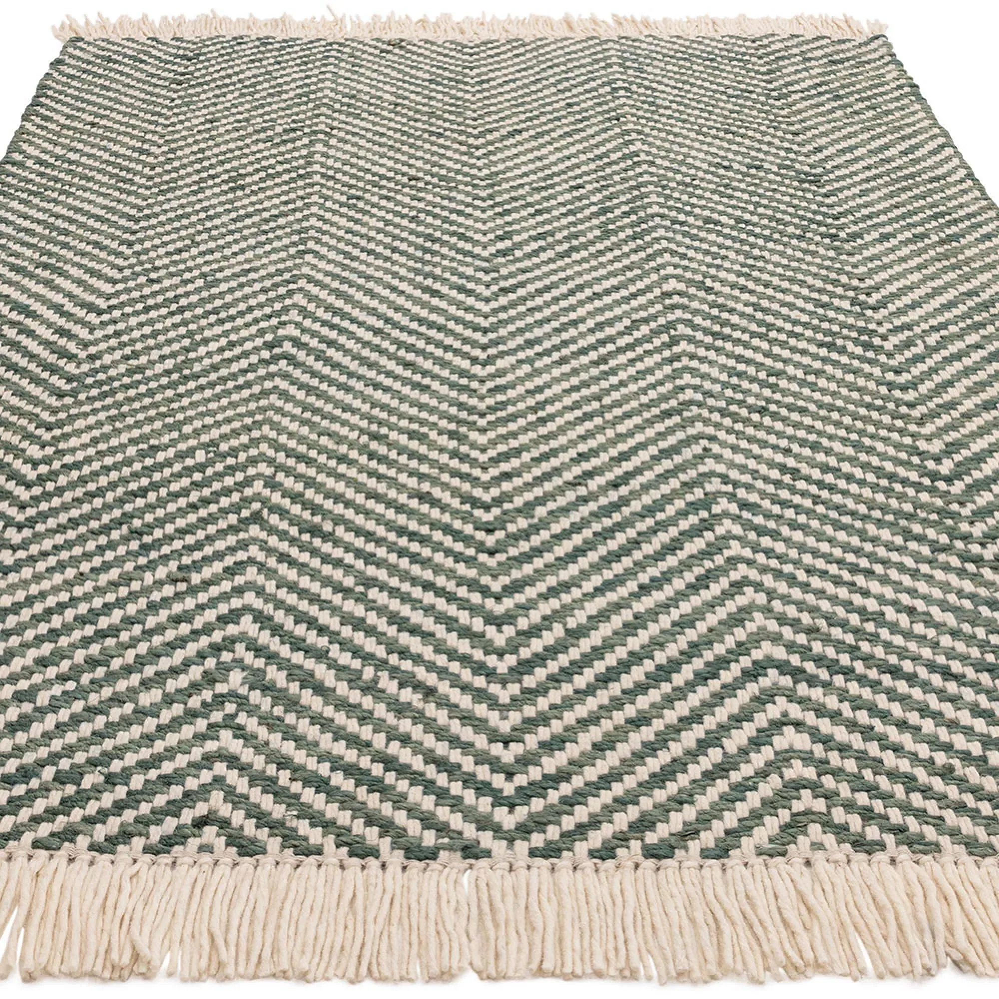 Natural Weaves Vigo Rug - Green
