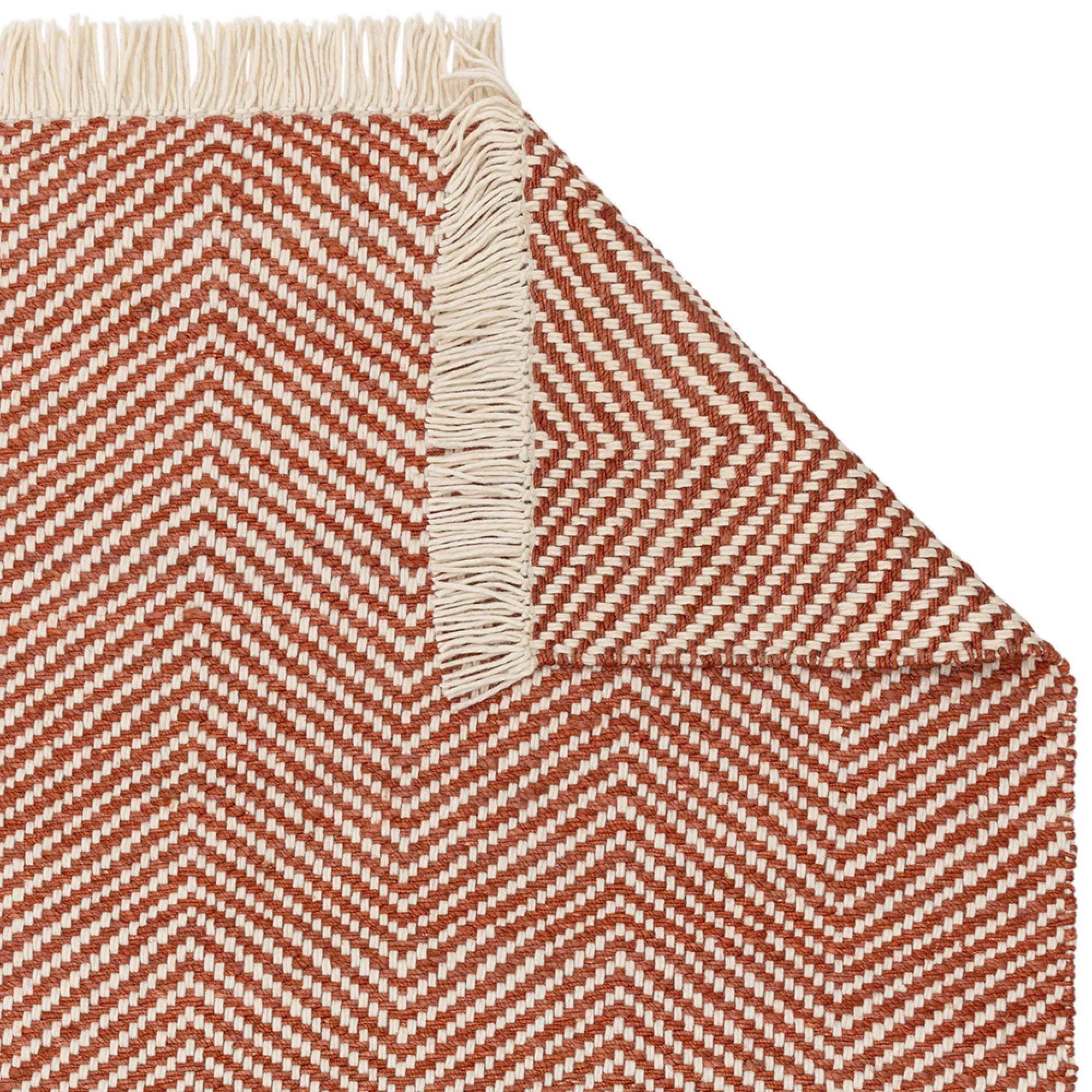 Natural Weaves Vigo Rug - Rust