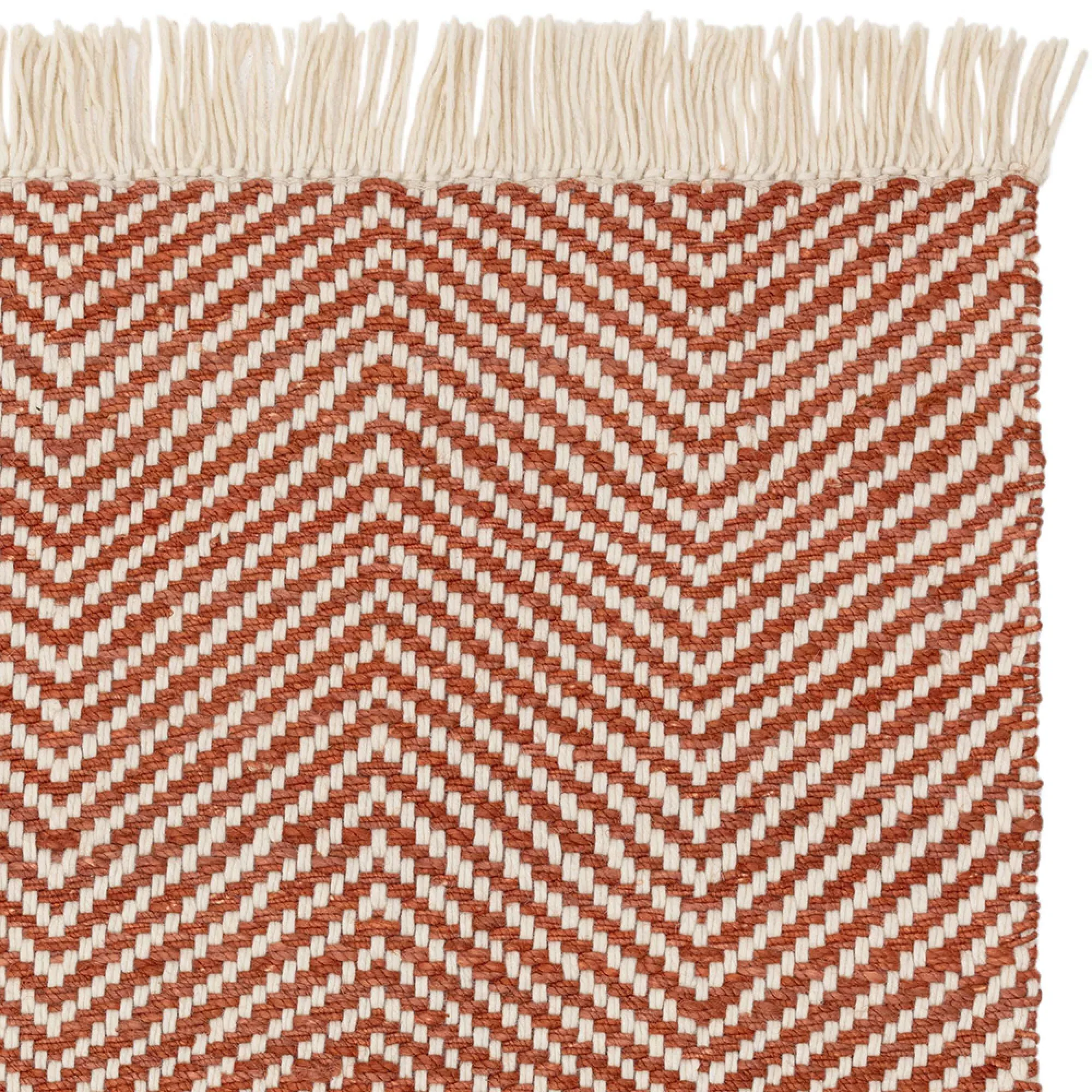 Natural Weaves Vigo Rug - Rust