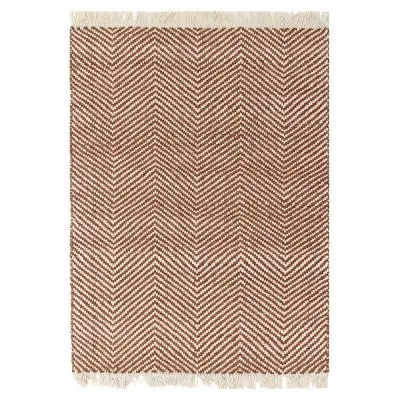 Natural Weaves Vigo Rug - Rust