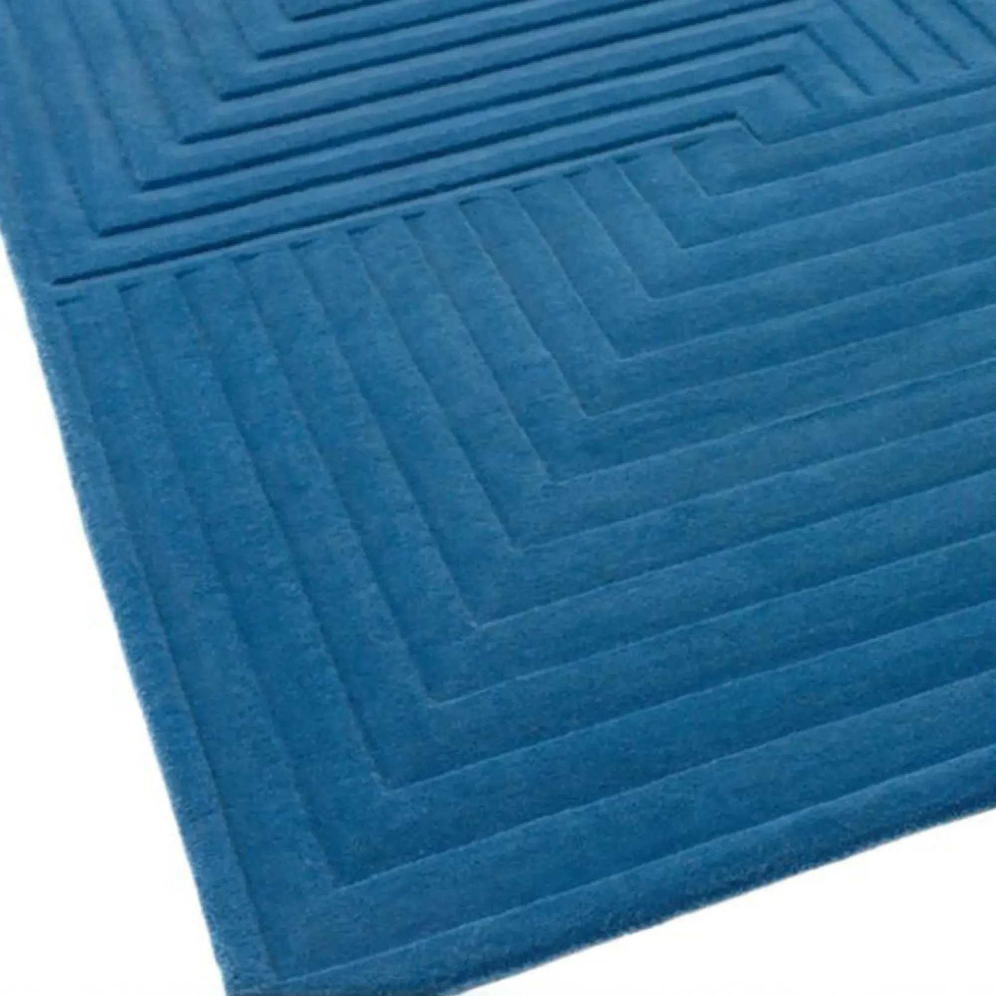 Plain Form Rug - Blue