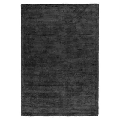 Plain Reko Rug - Charcoal image