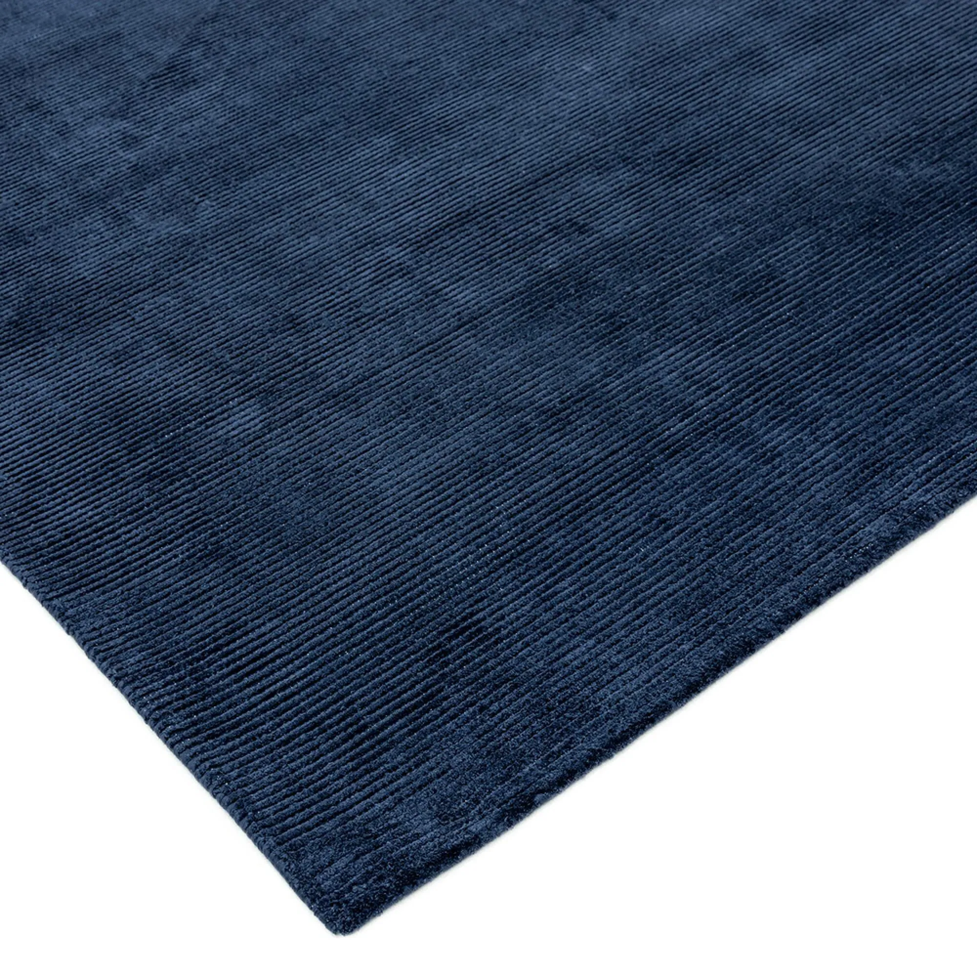 Plain Reko Rug - Navy